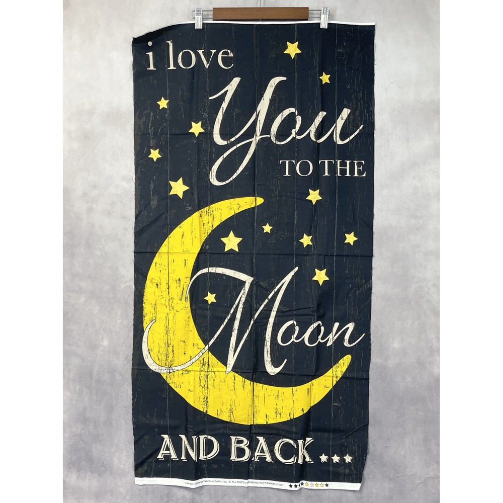 Keepsake Quilting To the Moon and Back Quilt Kit Celestial Whimsical Love DIY